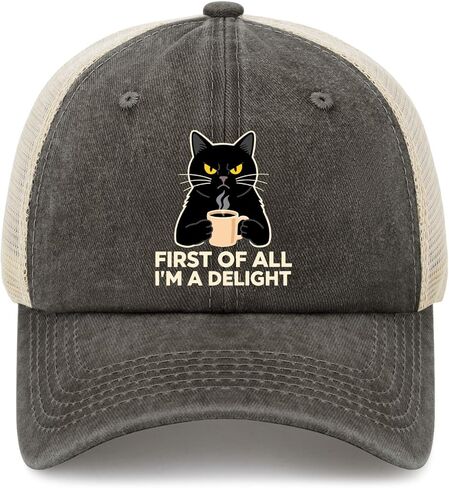 First of All I’m A Delight Hats Outdoor Cap for Daughter in Saudi Arabia