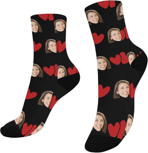 Custom Mens Underwear Boxer Briefs, Socks with Faces on Them Custom Gifts for Boyfriend & Husband in Saudi Arabia