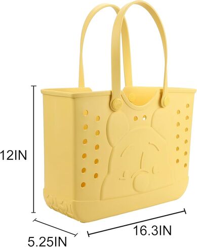 Bioworld Disney Winnie the Pooh Rubber Rubber 16.5" EVA Molded Gummy Tote in Saudi Arabia