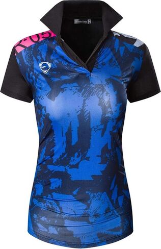 3 Pack Women's Short Sleeve Fit Sport Polo Tee Shirts T-Shirts Tshirt Tops Poloshirt Golf Tennis Pickleball SWT251 in Saudi Arabia