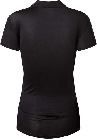 3 Pack Women's Short Sleeve Fit Sport Polo Tee Shirts T-Shirts Tshirt Tops Poloshirt Golf Tennis Pickleball SWT251 in Saudi Arabia