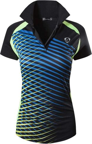 3 Pack Women's Short Sleeve Fit Sport Polo Tee Shirts T-Shirts Tshirt Tops Poloshirt Golf Tennis Pickleball SWT251 in Saudi Arabia