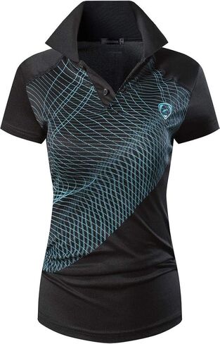 3 Pack Women's Short Sleeve Fit Sport Polo Tee Shirts T-Shirts Tshirt Tops Poloshirt Golf Tennis Pickleball SWT251 in Saudi Arabia