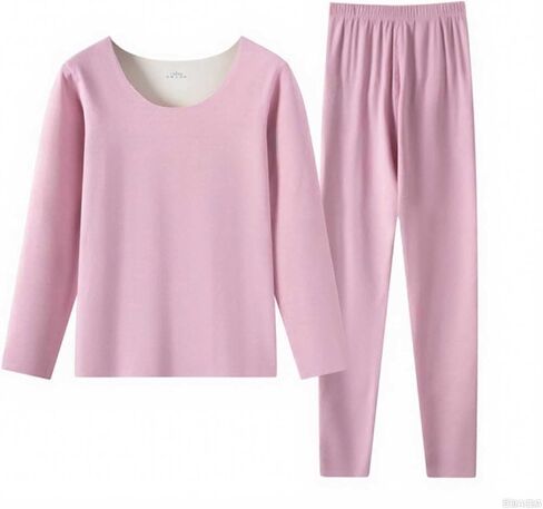 Winter Thermal Underwear Sets for Women Casual Fleece Thermo Slim Fit Tops Long Johns Thickened Clothes in Saudi Arabia