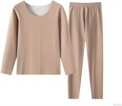 Winter Thermal Underwear Sets for Women Casual Fleece Thermo Slim Fit Tops Long Johns Thickened Clothes in Saudi Arabia