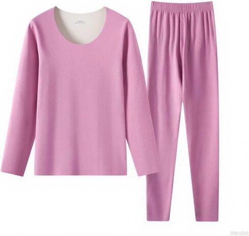 Winter Thermal Underwear Sets for Women Casual Fleece Thermo Slim Fit Tops Long Johns Thickened Clothes in Saudi Arabia