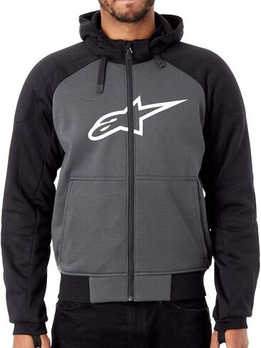 Alpinestars Men's Chrome Sport Hoodie, Black, X-Large in Saudi Arabia