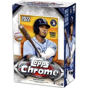 Topps Heritage 2022 Chrome Baseball Blaster Box - 32 Baseball Cards Per Box