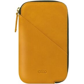alto Travel Phone Wallet for Apple iPhone 15, iPhone 15 Plus, iPhone 15 Pro, iPhone 15 Pro Max, iPhone 14,13,12 All Series Leather Phone case for iPhone Up to 6.8 inch (Navy Blue)
