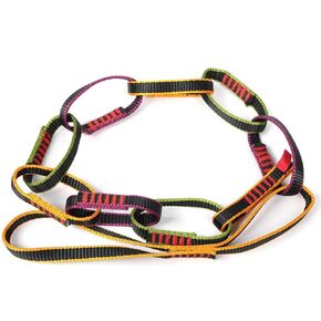 Yencoly Daisy Chain Rope, 22KN Outdoor Nylon Climbing Equipment, Downhill Forming Ring Sling Daisy Rope