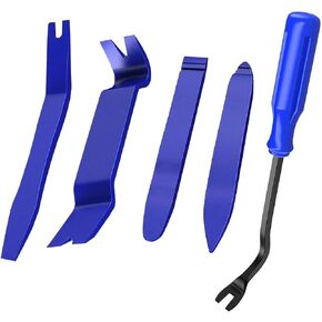 مجموعة أدوات فك ديكور السيارة من Tatibana، 5 قطع، مجموعة أدوات فك بلاستيكية مضادة للخدش، مجموعة أدوات تقليم تلقائية، مجموعة أدوات تثبيت مشبك لوحة الباب الداخلي لتثبيت صوت راديو السيارة in Kuwait