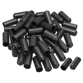 MECCANIXITY Heat Shrink End Cap 10mm ID x 30mm L 2:1 Waterproof Electrical Wire Wrap Adhesive Lined Sealed Heat Shrink Tubing Caps for Wire Cable, Pack of 25
