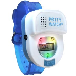Meet Potty Watch The 1st Watch Made to Help Your Child Potty Train (Fun Flashing Lights & Music Remind Them Every 30,60 or 90 Minutes), Blue