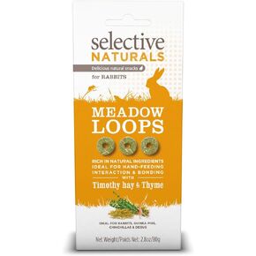 Selective Naturals Supreme Science Meadow Loops for Rabbit, 2.8 oz.