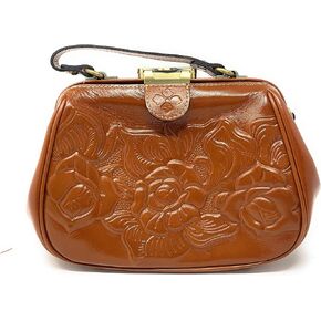 Patricia Nash Gracchi Satchel Leather Handbag Purse