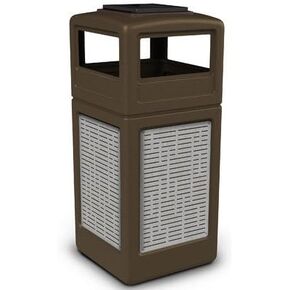 حاوية نفايات بريسيشن 42 جالون اللون: بني in Kuwait