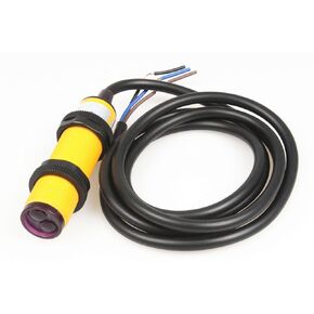 NOYITO E3F-DS30Y2 Proximity Switch Photoelectric Sensor Switch 30 cm Adjustable Detection Distance Diffuse Reflection Infrared Switch 2-Wire AC 90-250V NC