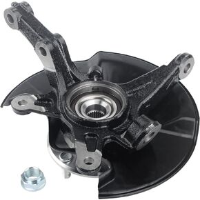 DOSKJOK Steering Knuckle Wheel Hub Bearing Assembly Front Left Driver Compatible with Civic 2006 2007 2008 2009 2010 2011 698-451