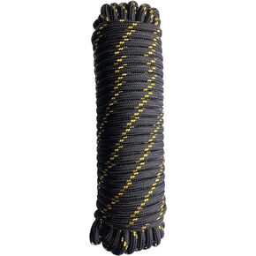 حبل نايلون مجدول من مادة البولي بروبيلين من تيفون إيست - حبل باراكورد شديد التحمل - سلك عالي القوة لعمود العلم - حبل تخييم (طول 100 قدم) in Kuwait