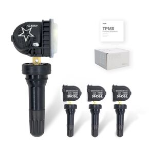 4PCS TPMS Sensor 315Mhz Tire Pressure Monitoring Sensor Compatible for Chevrolet GMC Saturn SAAB Buick Hummer Suzuki Pontiac Cadillac Replace#13598771 13598772 13586335 13581558