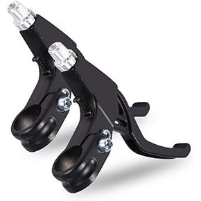 1 Pair Bike Brake Levers, Brake Handle Mountain Road Bike V-Brake Lever Handlebar Brakes ( Color : Black ) and Spare Parts Tektro Brake Lever 1 Level
