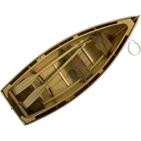 Midwest Dinghy Wooden Ship Model Building Kit for Adults DIY Woodcraft Self Assembly
