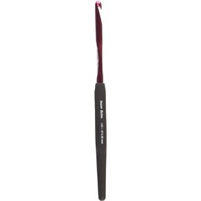 Susan Bates Silvalume Soft Handle Aluminum Crochet Hook 5.5"-Size I9/5.5Mm