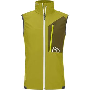 سترة Berino للرجال من Ortovox، سترة قابلة للتمدد بسحاب للتزلج، مبطنة بصوف ميرينو للتزلج والتزلج على الجليد والركوب الحر in Kuwait