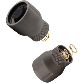 Momentary ONLY Tailcap for Surefire M300/M600 Series & M600DF/M640DF Lights & Arisaka 300/600 Light Bodies - Matches Surefire Tan Finish (Arisaka TC-2 Equivalent)
