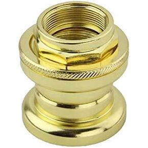 Lowrider Gold Threaded Steel Headset 21.1x32.5x27mm. Bike Part for Cruiser, BMX, Trike, Bicycle Parts
