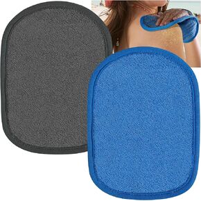 codree 2 Pcs Sand Remover for Beach- Soft Beach Sand Cleaner Mitts- Wipe Sand Off Mitts Sand Removal Bag for Beach Activities Volleyball Sandboxes