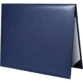 Diploma Cover Holoder Smooth 6x8 Certificate Cover Grad Days Black