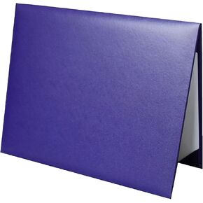 غطاء الدبلومة Holoder Smooth 6x8 غطاء الشهادة أيام التخرج باللون الأسود in Kuwait