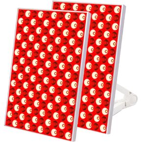 LED-Red-Light-Therapy-Device: Red Light Panel Near Infrared 850nm and Deep 660nm Combo LED Red Light Therapy at Home for Face Skin Beauty, Pain Relief of Muscles and Joints (2 Pack)