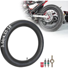 3.50/4.10-18 Inner Tube with TR4 Straight Valve Stem for 100/90-18Tire KL250 XL185S CRF230F XR185