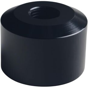 DEWHEL Black Aluminum Lift Up Reverse Lock-Out Shift Knob Adapter for Manual Shifter M12x1.25