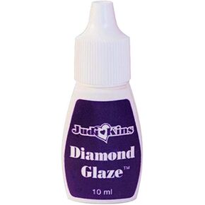 Judikins GPB024 10 mL Diamond Glaze Squeeze Bottle , White