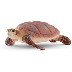 Schleich Wild Life New 2024 Wild Animal Toy Hawskbill Sea Turtle Ocean Animal Figurine