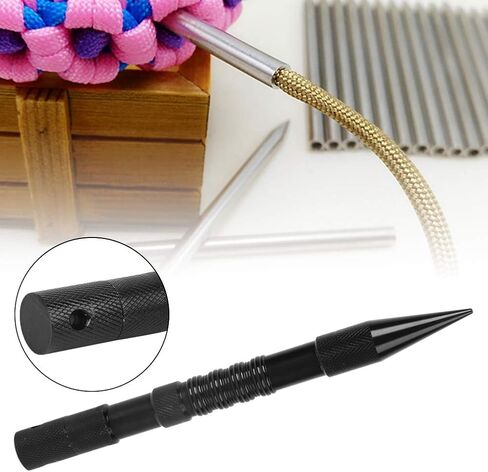 Dilwe DIY Weaving Spike Needle, Aluminum Paracord Spike Needle Binding Stitches Supplies Paracord Smoothing Tool for Bracelets Weaving Other Climbing Camping Supplies in Saudi Arabia