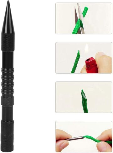 Dilwe DIY Weaving Spike Needle, Aluminum Paracord Spike Needle Binding Stitches Supplies Paracord Smoothing Tool for Bracelets Weaving Other Climbing Camping Supplies in Saudi Arabia