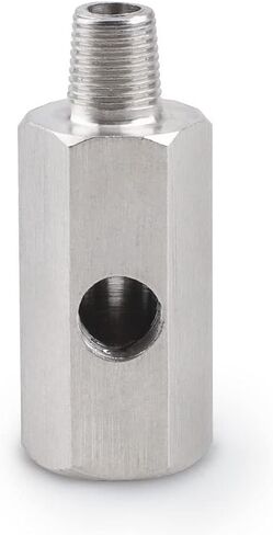 الفولاذ المقاوم للصدأ 1/8 ''BSPT استشعار ضغط الزيت المحملة إلى NPT محول توربو قياس خط التغذية T in Kuwait