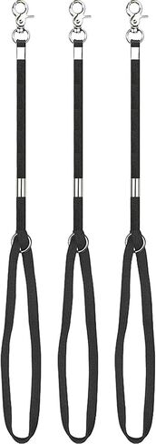 ORGPET 3Pack Dog Grooming Loop - Large Clip and Heavy Duty Nylon Restraint Noose Adjustable Fixed Dog Cat Safety Rope for Dog Grooming Table Bathing Bathtub (Pack of 3, 24.5") in Saudi Arabia