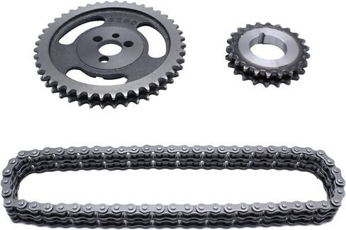 GSKMOTOR Double Roller Timing Chain Set for Chevy SBC 5.7L 283 305 327 350 383 400 in Saudi Arabia