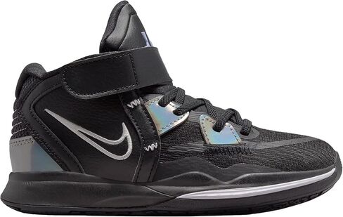 Nike Kyrie 8 (Little Kid) Black/Metallic Silver/Concord 1 Little Kid M in Saudi Arabia