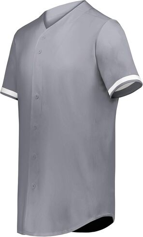 Augusta Sportswear Men's Cutter+ Full Button Baseball Jersey in Saudi Arabia