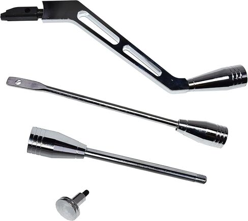 رافعة ناقل الحركة لعمود الألومنيوم المصقول من موغي، إشارة الانعطاف، أحذية خطر الرافعة ومجموعة إمالة لأعمدة جنرال موتورز 1967-1994 شيفروليه بويك أولدزموبيل بونتياك كاديلاك in Kuwait