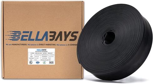 BELLA BAYS 4:1 Ratio 3/4 Inch (19.05mm) 4 Ft (1.2m) Waterproof Marine Grade Heat Shrink Tubing Roll Adhesive Lined Tube, Insulation Sealing and Oil-Proof, Red (UL, RoHS, SGS, ISO Certification) in Saudi Arabia