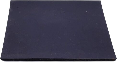 مثبتات على شكل حرف U - نوع A لوح مطاطي فيتون أسود بسمك 1/16 - 6 × 6 بوصة (FKM) مادة حشية الفلورلاستومر (ورقتان) in Kuwait