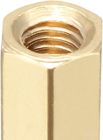 uxcell 100pcs M3 30+6mm Female Male Thread Brass Hex Standoff Spacer Screws PCB Pillar in Saudi Arabia