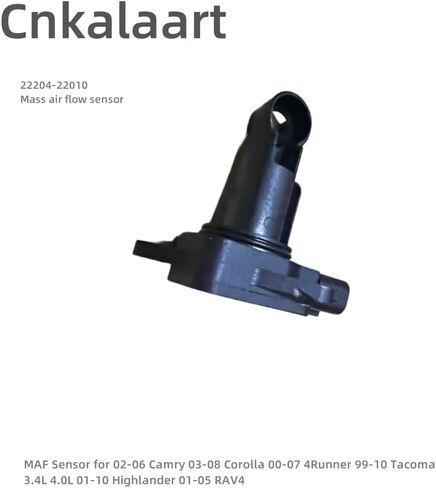 Cnkalaart 22204-22010 Mass Air Flow Sensor Compatible with Toyota 02-06 Camry 03-08 Corolla 01-10 Highlander 99-10 Tacoma 00-07 4Runner 01-04 RAV4 Mass Air Sensor for ES300/RX300 3.0L in Saudi Arabia